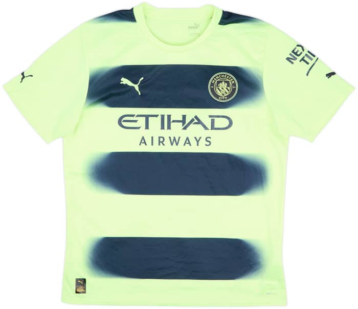 2022-23 Manchester City Third Shirt Haaland #9 - 7/10 - (L)