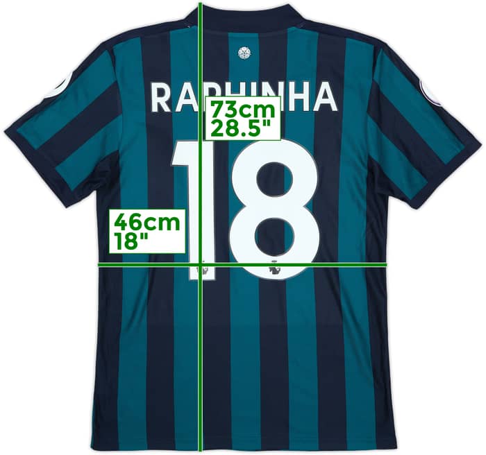2020-21 Leeds United Away Shirt Raphinha #18 - 8/10 - (S)