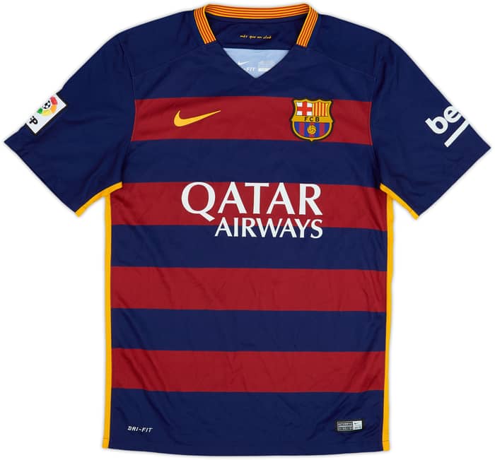 2015-16 Barcelona Home Shirt Messi #10 - 6/10 - (S)
