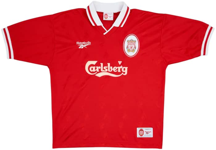 1996-98 Liverpool Camiseta de local Fowler #9 - 8/10 - (XL)