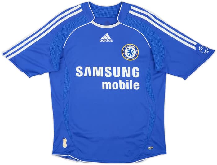 2006-08 Chelsea Home Shirt Drogba #11 - 9/10 - (13-14 Years)