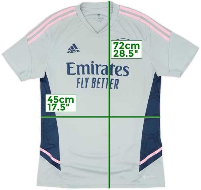 2022-23 Arsenal adidas Training Shirt - 5/10 - (M)