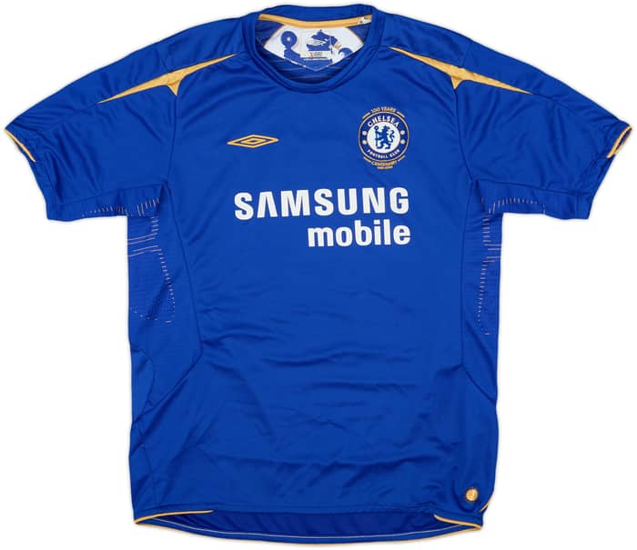 2005-06 Chelsea Centenary Home Shirt Lampard #8 - 10/10 - (XL.Boys)