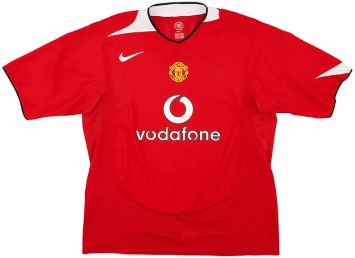 2004-06 Manchester United Home Shirt Ronaldo #7 - 7/10 - (XXL)