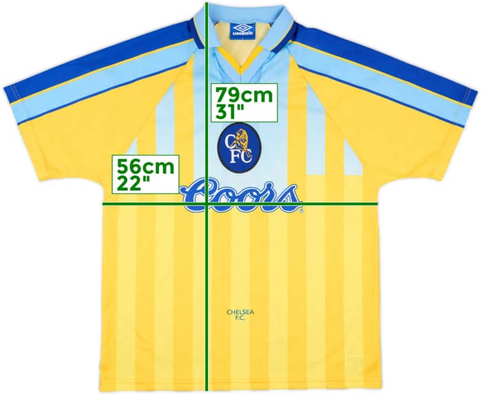 1996-97 Chelsea Away Shirt #11 - 9/10 - (L)