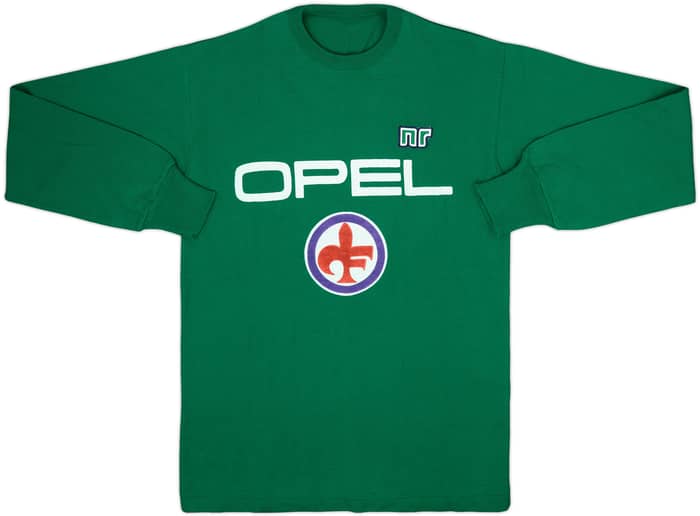 1983-85 Fiorentina Player Issue Ennerre Cotton Training L/S Top #9 - 8/10 - (XL)