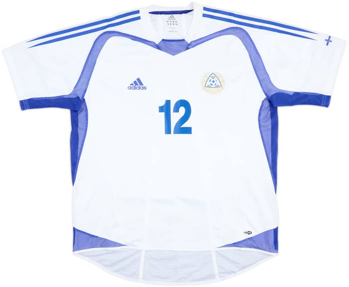 2004-06 Finland Player Issue Home Shirt #12 - 8/10 - (XL)