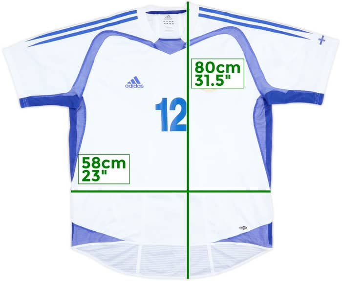 2004-06 Finland Player Issue Home Shirt #12 - 8/10 - (XL)