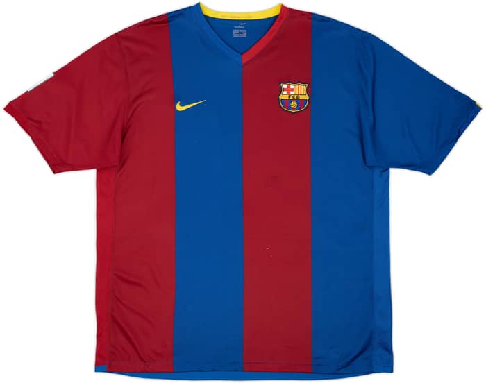 2006-07 Barcelona Home Shirt Messi #19 - 6/10 - (XXL)