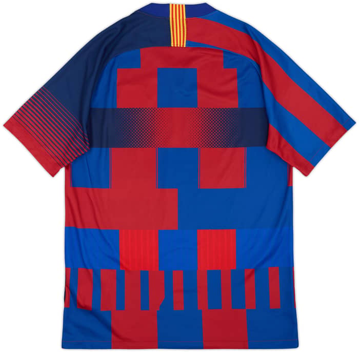 2018-19 Barcelona Nike Mash Up Training Shirt - 8/10 - (M)