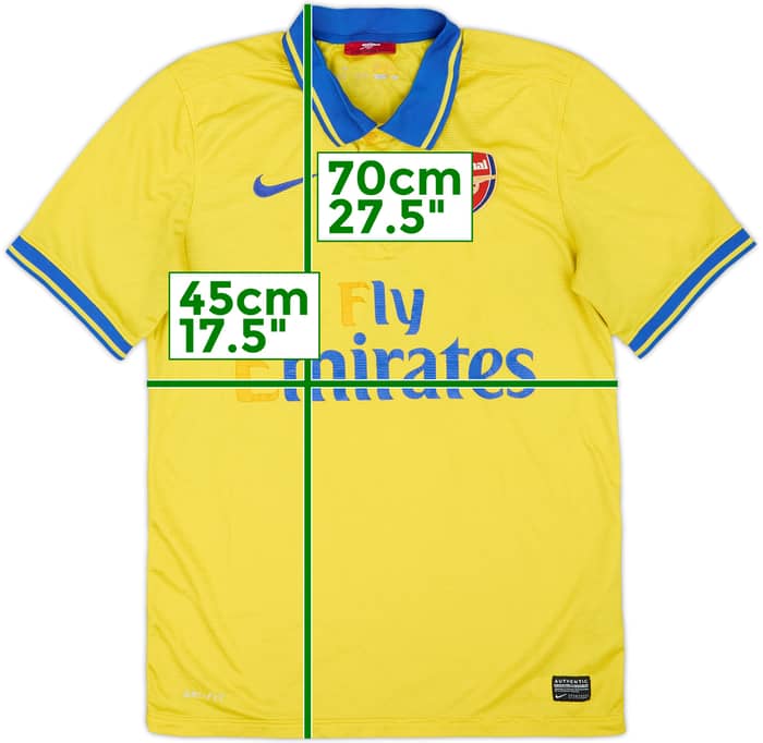 2013-14 Arsenal Away Shirt - 4/10 - (S)