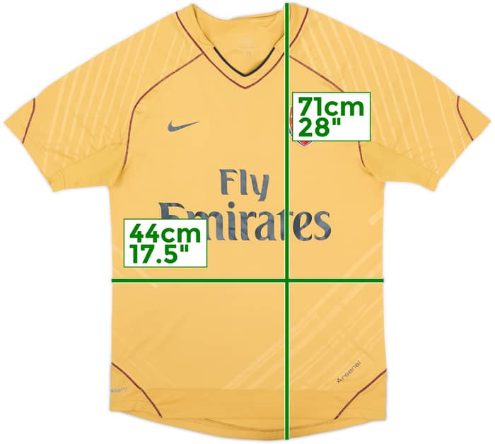 2007-08 Arsenal Nike Training Shirt - 8/10 - (S)