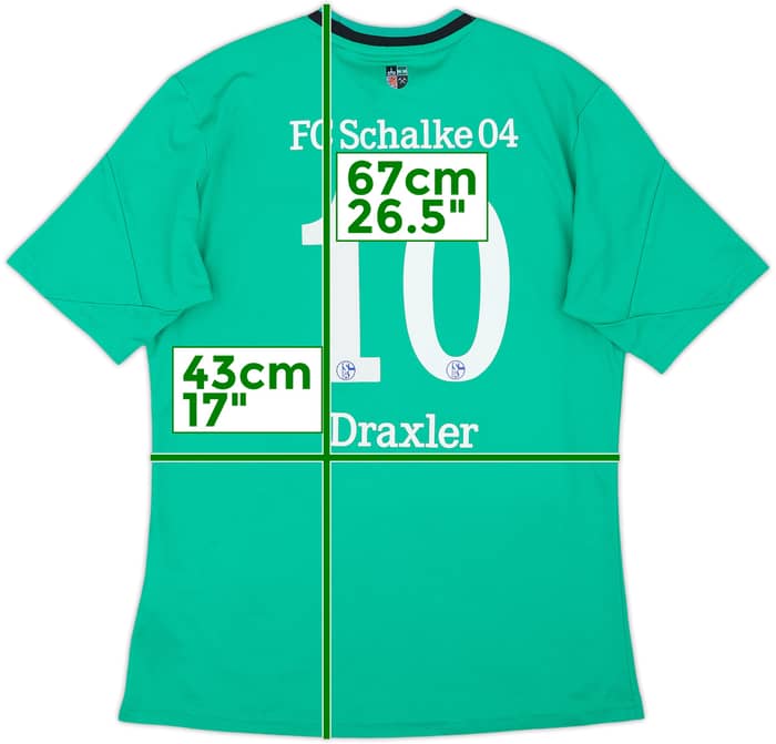 2013-15 Schalke Third Shirt Draxler #10 - 6/10 - (13-14 Years)