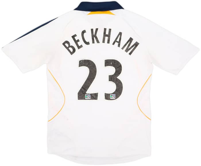 Camiseta de local del LA Galaxy 2007-08 Beckham #23 - 5/10 - (S)