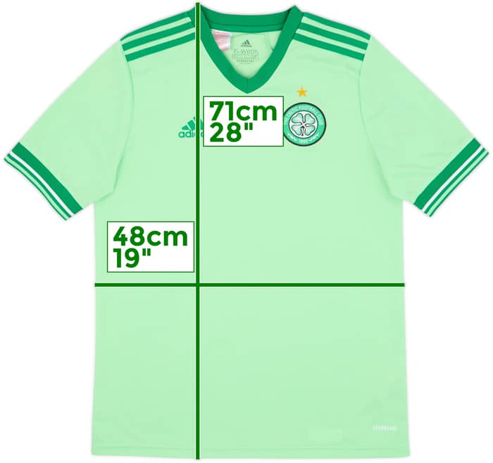 Camiseta de visitante del Celtic 2020-21 - 8/10 - (Niños XL)