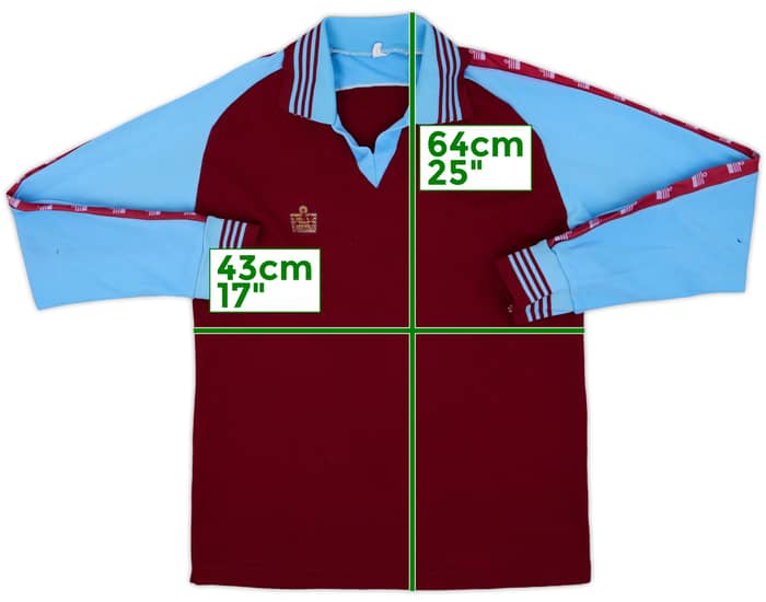 1980s Admiral Template L/S Shirt #7 - 5/10 - (M)