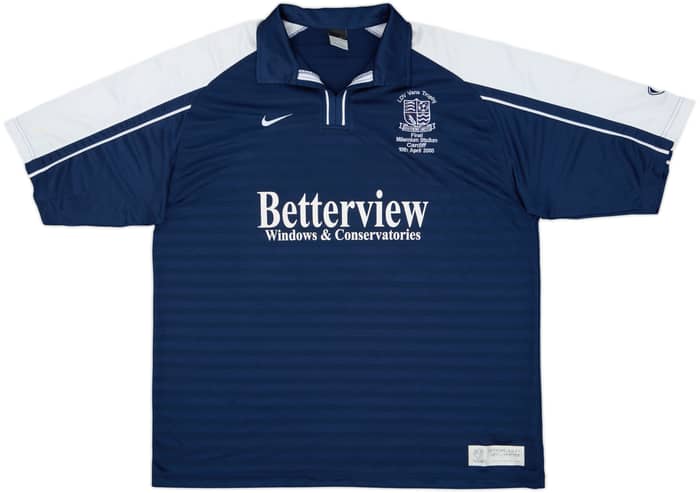 Camiseta de local del Southend 2004-05 'LDV Vans Trophy Final' Eastwood #23 - 7/10 - (XXL)