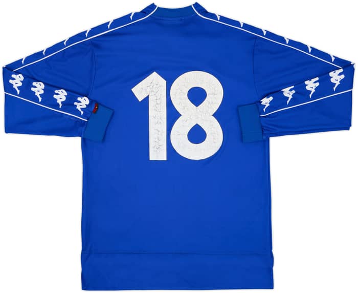 Camiseta de la tercera equipación juvenil del Juventus 1999-00 versión jugador L/S #18