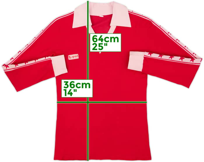 1980s Template L/S Shirt #11 - 7/10 - (XL.Boys)