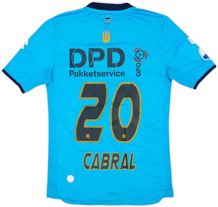 Camiseta de visitante del Willem II 2014-15 de juego Cabral #20