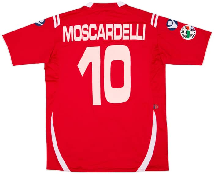 2008-09 Piacenza Match Issue Home Shirt Moscardelli #10