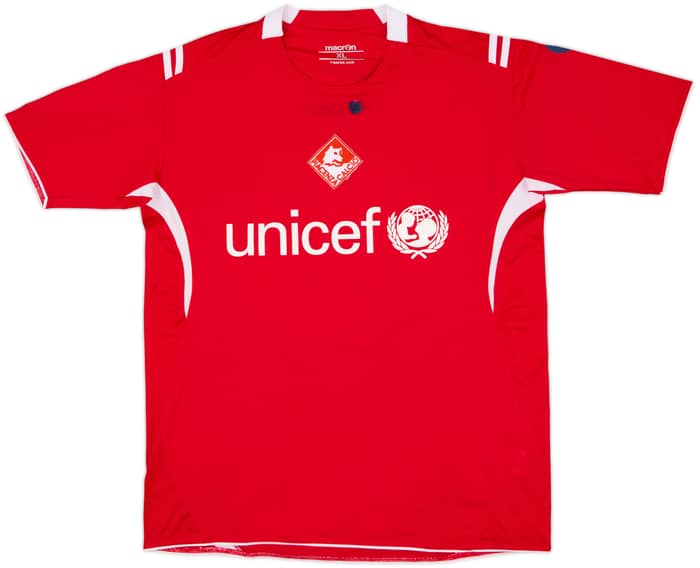2008-09 Piacenza Match Issue Home Shirt Moscardelli #10