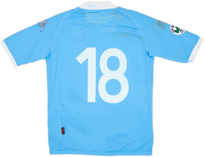 2005-06 Napoli Match Issue Home Shirt #18