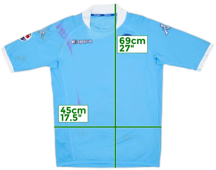 2005-06 Napoli Match Issue Home Shirt #18