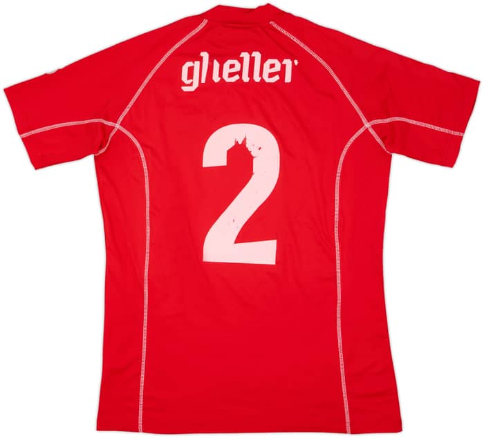 2010-11 Novara Match Issue Third Shirt Gheller #2