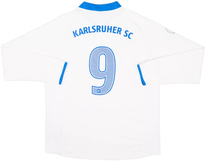 2009-10 Karlsruher II Match Issue Away L/S Shirt #9