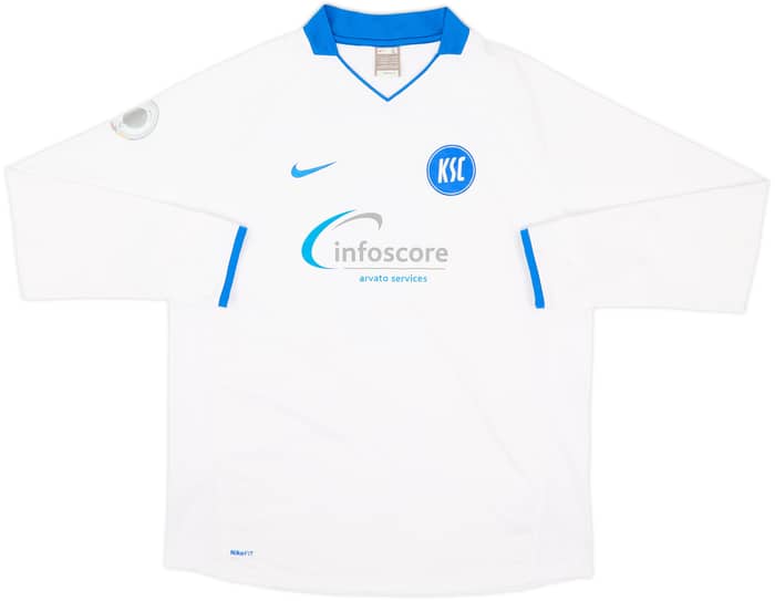 2009-10 Karlsruher II Match Issue Away L/S Shirt #9