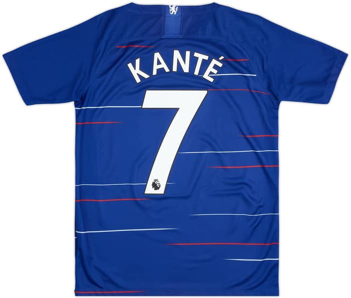 2018-19 Chelsea Home Shirt Kante #7 - 8/10 - (13-15 Years)
