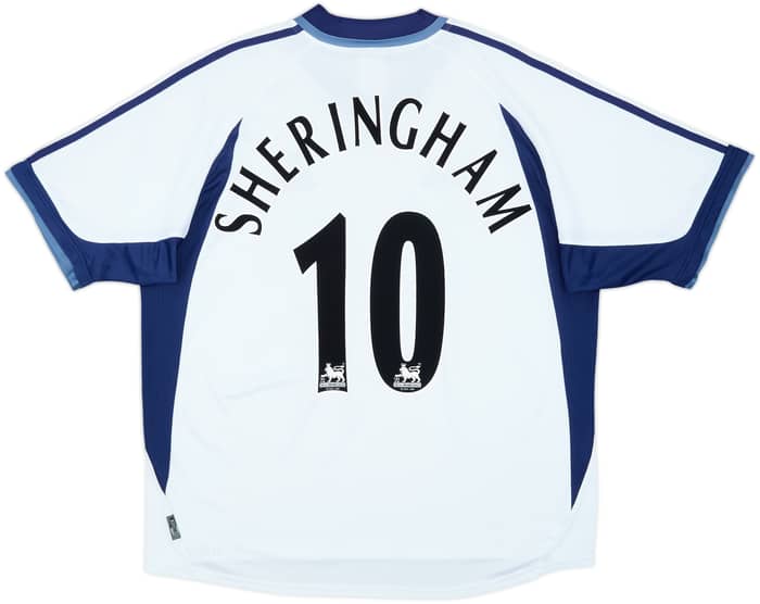 2001-02 Tottenham Home Shirt Sheringham #10 - 7/10 - (XL)