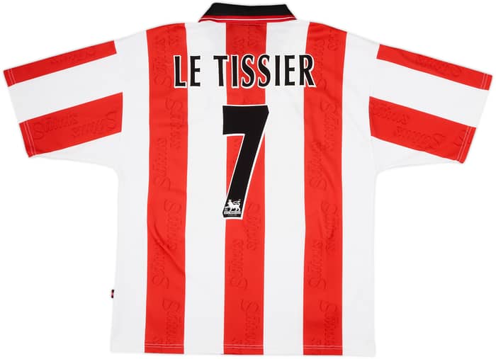 1997-99 Southampton Home Shirt Le Tissier #7 - 8/10 - (L)