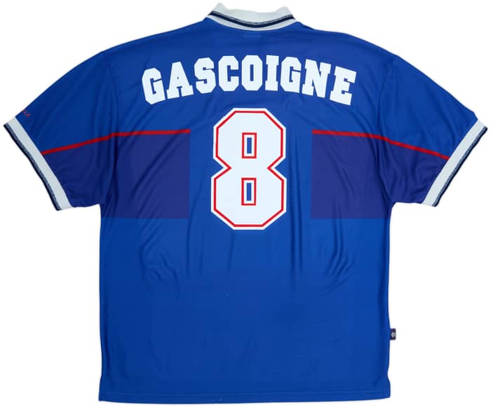 1997-99 Rangers Home Shirt Gascoigne #8 - 5/10 - (XXL)