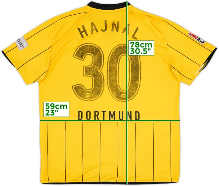 2008-09 Borussia Dortmund Home Shirt Hajnal #30 - 5/10 - (XL)