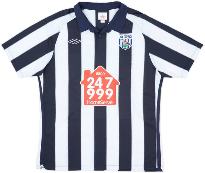 2010-11 West Brom Home Shirt Vela #18 - 7/10 - (L)