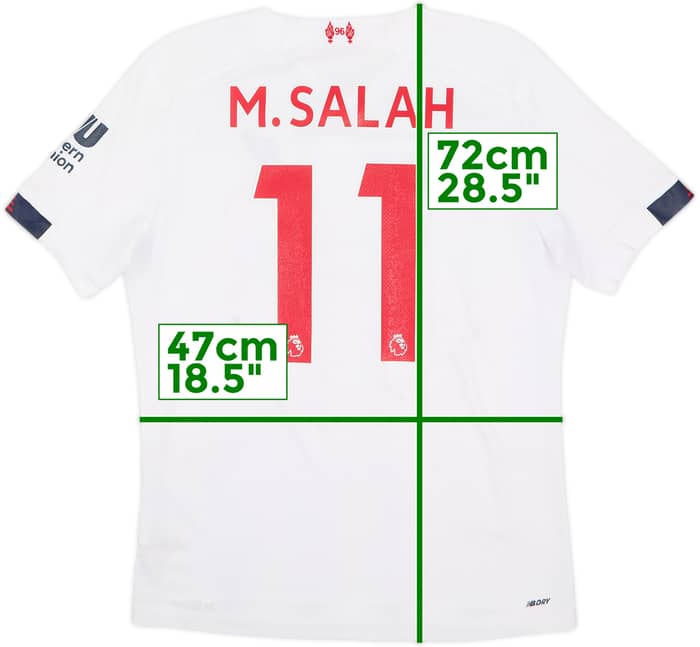 2019-20 Liverpool Away Shirt M.Salah #11 - 5/10 - (M)
