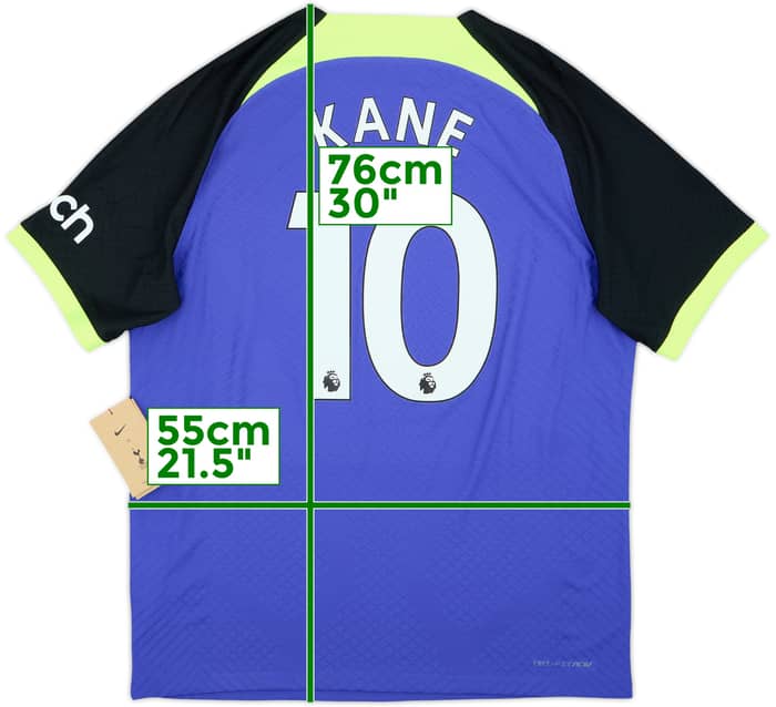 2022-23 Tottenham Authentic Away Shirt Kane #10 (L)
