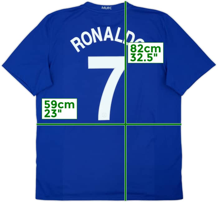 2008-09 Manchester United Third Shirt Ronaldo #7 - 5/10 - (XL)