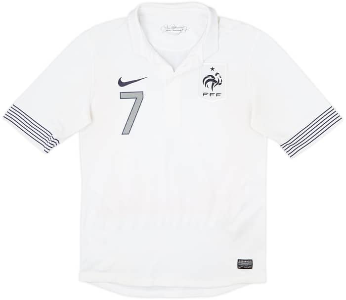 2012-13 France Away Shirt Ribery #7 - 4/10 - (S)