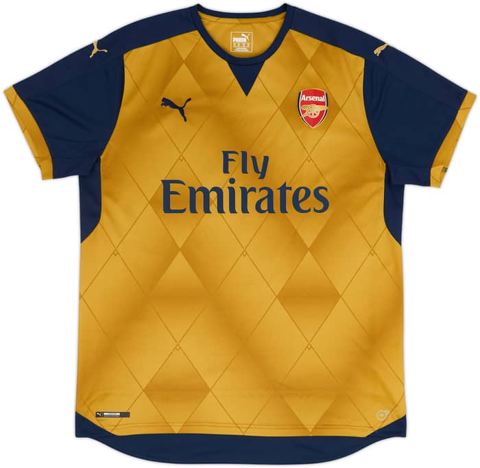 2015-16 Arsenal Away Shirt Ozil #11 - 7/10 - (XL)