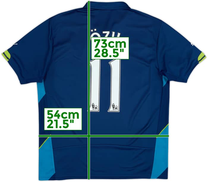 2014-15 Arsenal Third Shirt Ozil #11 - 8/10 - (L)