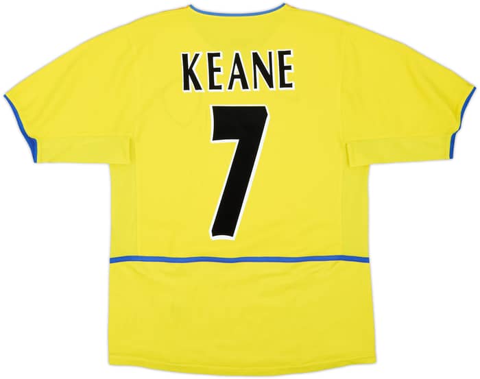 2002-03 Leeds United Away Shirt Keane #7 - 6/10 - (S)