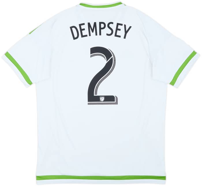 2015 Seattle Sounders Away Shirt Dempsey #2 - 6/10 - (L)