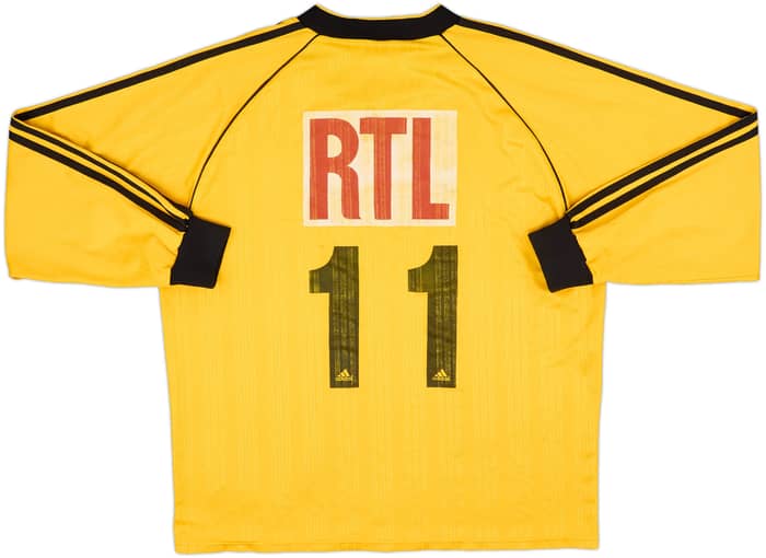 1990s Coupe de France Home L/S Shirt #11 - 7/10 - (XL)