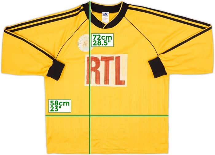 1990s Coupe de France Home L/S Shirt #11 - 7/10 - (XL)