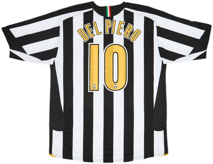 2005-06 Juventus Home Shirt Del Piero #10 - 5/10 - (XL)