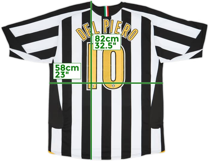 2005-06 Juventus Home Shirt Del Piero #10 - 5/10 - (XL)