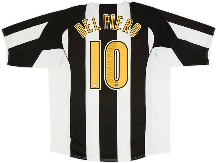 2004-05 Juventus Home Shirt Del Piero #10 - 6/10 - (XL)